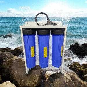 فلتر ثلاثي جامبو 20 بوصة ( الحل الامثل لتنقية الفيلات والمنازل (